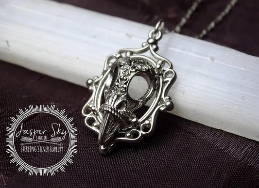 Raven Skull Necklaces: A Unique Blend of Mystery and Elegance