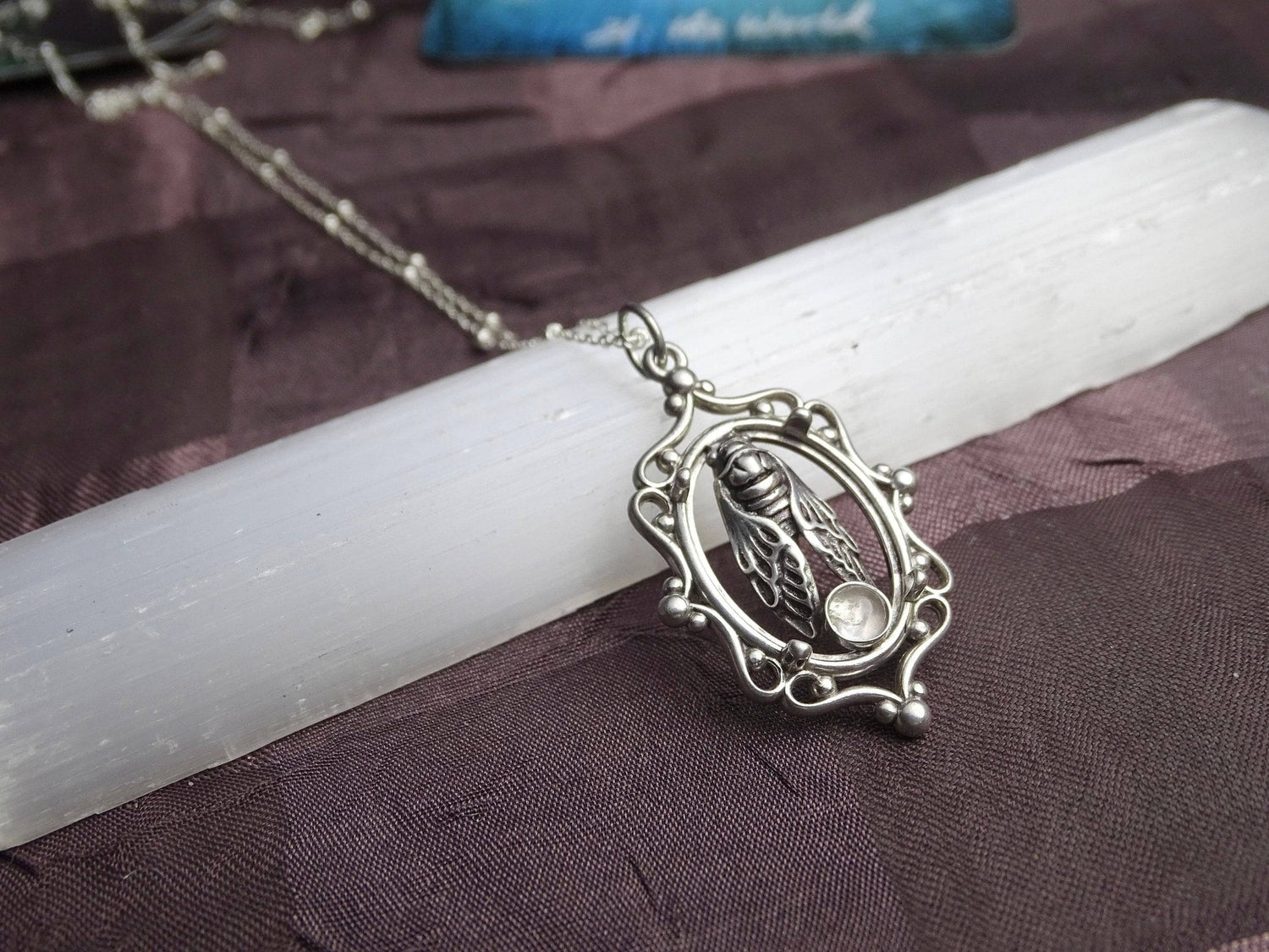 Celebrate The Year of the Cicada with Our Sterling Silver Cicada Neckl ...