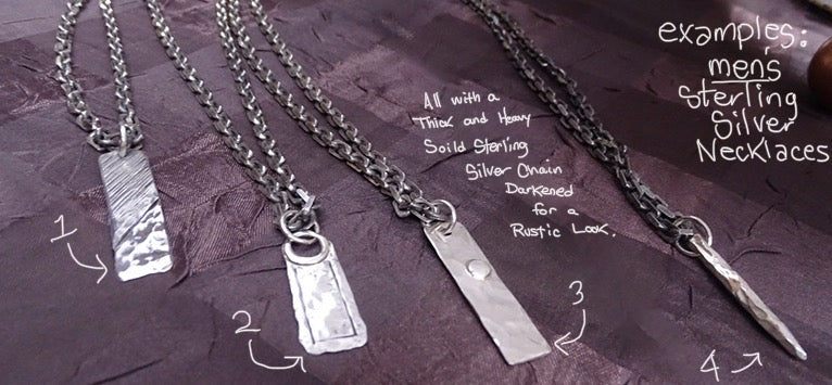 Men’s rugged necklaces