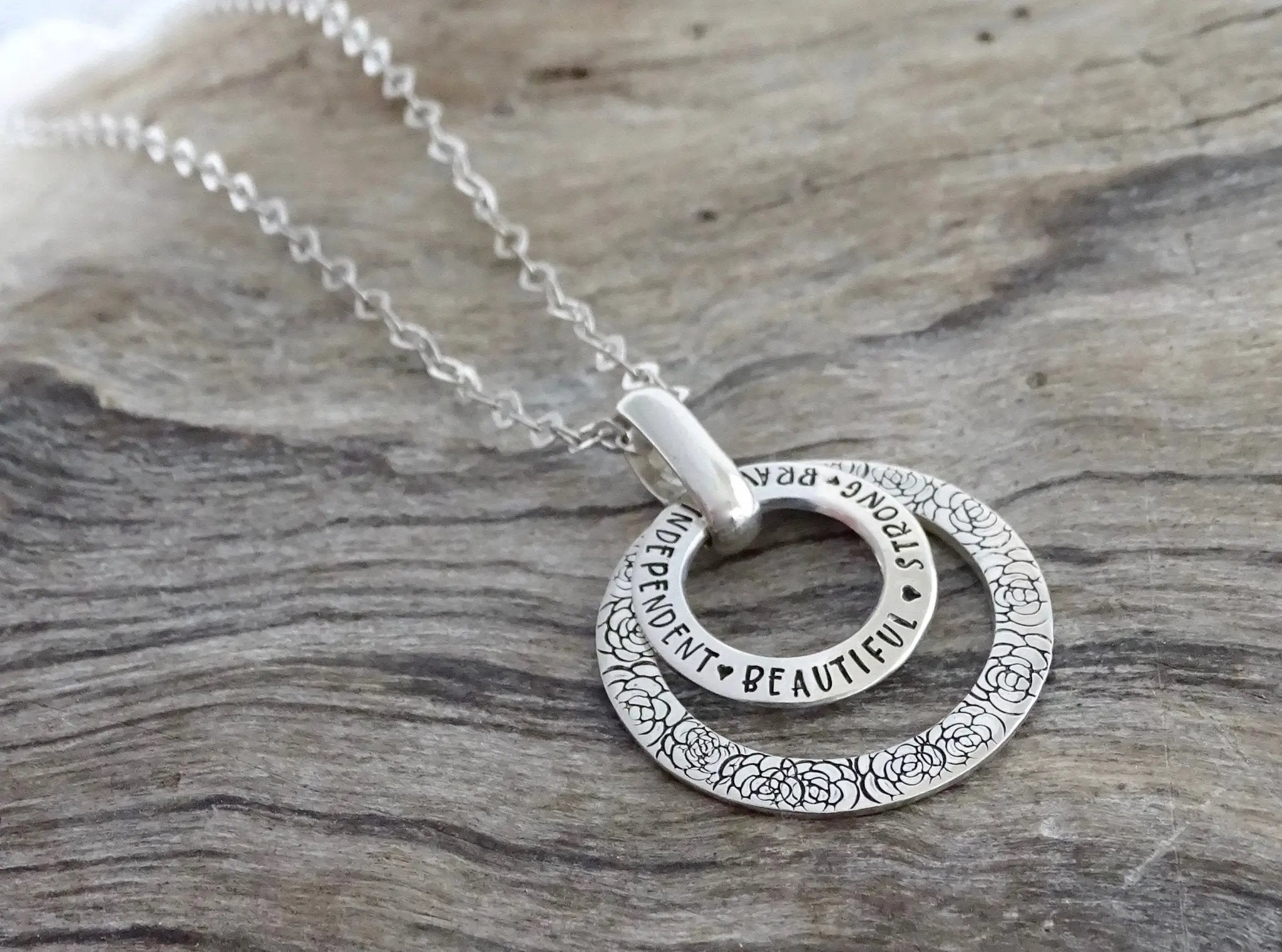 Sterling silver inspirational on sale jewelry