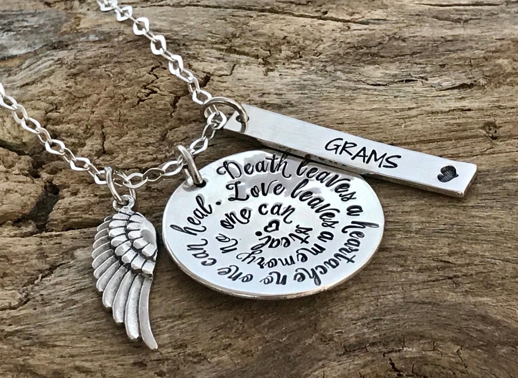Mother of Bride & Groom Gift - Links for Loved Ones Necklace - Silver –  Honey Willow - handmade jewellery